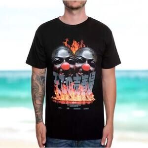 USA Bad Trips Thots best foreign film Scary Clown Men’s T Shirt Size XL